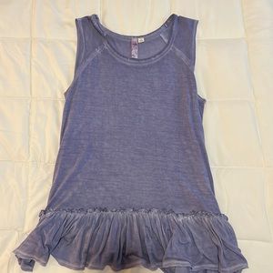 Blue adorable tank top!